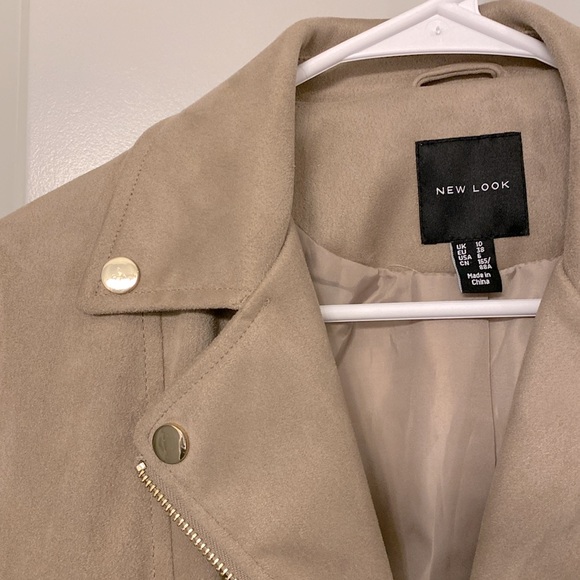 Biker jacket faux suede - Picture 2 of 3